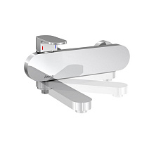 Смеситель Ravak Chrome CR 022.00/150 150 мм X070042 для ванны Смеситель Ravak Chrome CR 022.00/150 150 мм X070042 для ванны