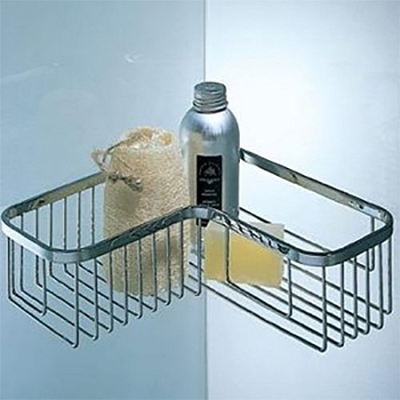 Полка металлическая угловая Colombo Angolari B9611.CR хром