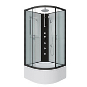 Душевая кабина Niagara Classic NG-6708-14BKTG 90x90x210 стекло прозрачное/профиль черный Душевая кабина Niagara Classic NG-6708-14BKTG 90x90x210 стекло прозрачное/профиль черный