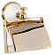 Держатель туалетной бумаги Tiffany World Harmony TWHA219bi/oro золото/белый