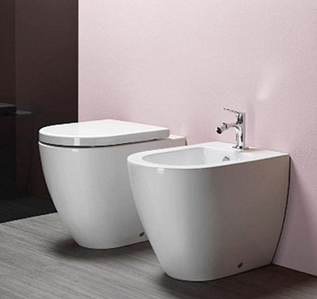 Биде напольное GSI Pura 8869111 белый