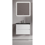 Мебель для ванной Sancos Libra 70 LB70W белый/черный