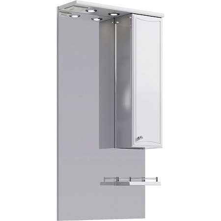 Шкаф-зеркало Aqwella Барселона Ba.02.55 50 белый