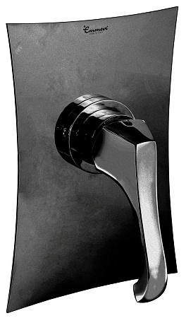 Смеситель Emmevi Ares 76009NEO для душа, черный матовый