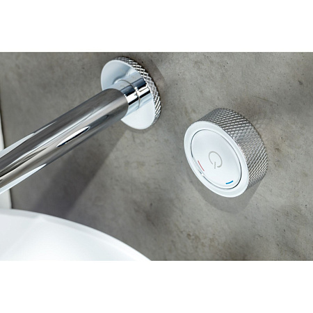 Смеситель Boheme Tech 158/2-CR для раковины, автоматический, хром