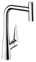 Смеситель Hansgrohe Talis S 72821800 для кухонной мойки, нержавеющая сталь Смеситель Hansgrohe Talis S 72821800 для кухонной мойки, нержавеющая сталь