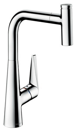 Смеситель Hansgrohe Talis S 72821800 для кухонной мойки, нержавеющая сталь