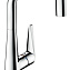 Смеситель Hansgrohe Talis S 72821800 для кухонной мойки, нержавеющая сталь - фото 1