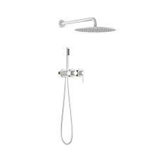 Душевой комплект Timo Saona SX-2349/16SM белый матовый Душевой комплект Timo Saona SX-2349/16SM белый матовый