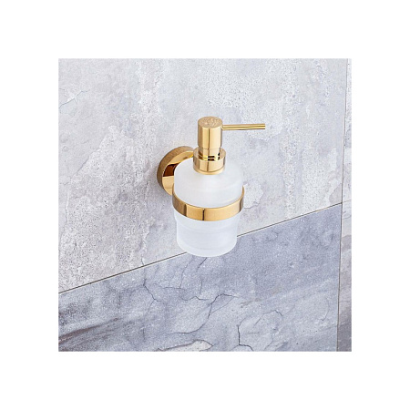 Дозатор для жидкого мыла Bemeta Brilo 161109102 золото