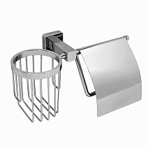 Держатель туалетной бумаги и освежителя WasserKRAFT Lippe K-6559 хром Держатель туалетной бумаги и освежителя WasserKRAFT Lippe K-6559 хром