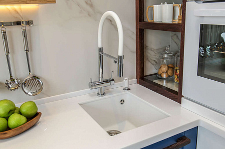 Кухонная мойка Omoikiri Bosen 38-U-BE 38х44 ваниль