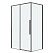 Душевой уголок Grossman Galaxy 120.K33.01.1190.42.00 109-110x89-90x195 прозрачное/графит сатин