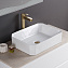 Раковина накладная BelBagno BB1386 36.5x50.5x13.5 белый - фото 2