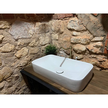 Раковина Pestan Fluenta Round Washbasin 40008299 61.5 белый