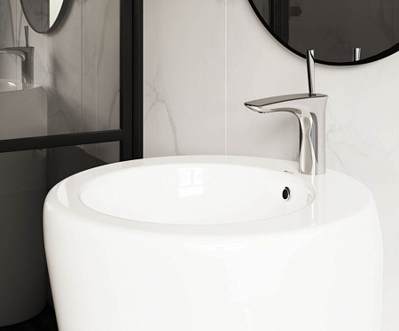 Раковина-моноблок Ceramicanova 850 CN1807 55x51.5x85 белый