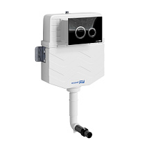 Смывной бачок скрытого монтажа WasserKRAFT Aller 10TLT.031.ME.PB01 для унитазов, черный