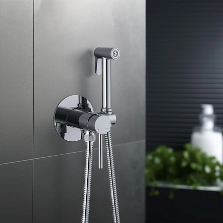 Гигиенический душ со смесителем Aquatek Европа AQ1021CR хром