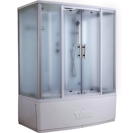 Душевой бокс Timo Standart T-6650SF 150x88x220 матовое стекло/хром