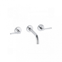 Смеситель Kludi Nova Fonte Puristic 201440515 для раковины, на три отверстия, хром Смеситель Kludi Nova Fonte Puristic 201440515 для раковины, на три отверстия, хром