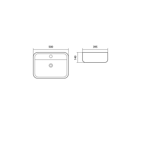 Раковина Aquatek Вега AQ5506-00 50