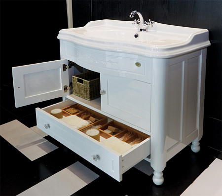 Мебель для ванной BelBagno Novanta bianco antico