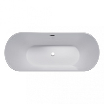 Акриловая ванна Grossman GR-2601B 170х70 без гидромассажа, черная