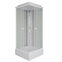 Душевая кабина Niagara Promo P90x26QxMT 90x90x215 матовый/белый