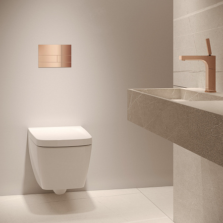 Кнопка смыва Tece Square II 9240845 pжавая сталь