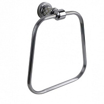 Полотенцедержатель Boheme Murano 10905-W-CR хром/белый