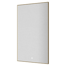 Зеркало Armadi Art Modern 569-MG 60х100 с подсветкой, золото матовое