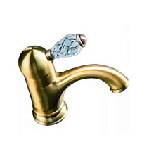 Смеситель Boheme Crystal 301-CRST для раковины, бронза