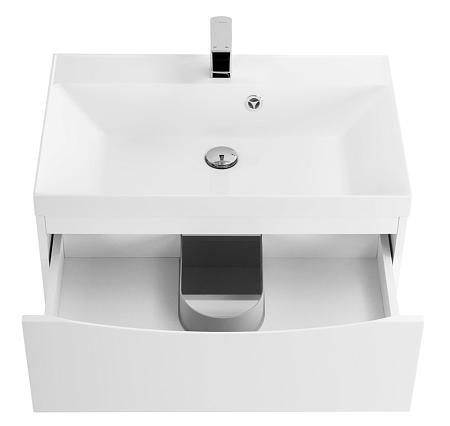Тумба с раковиной BelBagno Marino MARINO-600-2C-SO-BO-P 60 bianco opaco
