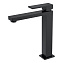 Смеситель Boheme Qubic 472-B для раковины, высокий, черный - фото 1