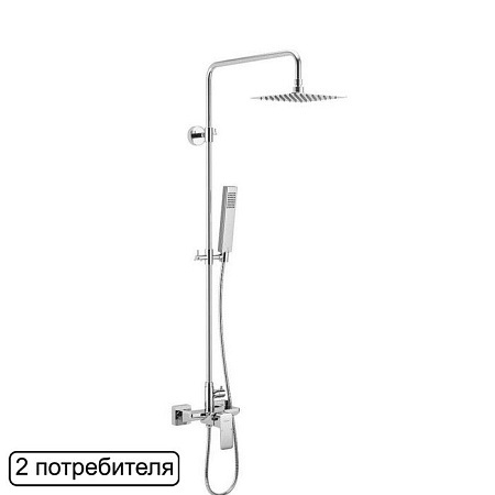 Душевая стойка Excellent Rain Keria AREX.2081CR хром