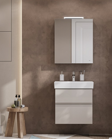 Шкаф-зеркало Roca Oleta A857645515 60 L капучино