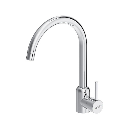 Смеситель Dorff Logic D3007000 для кухонной мойки хром