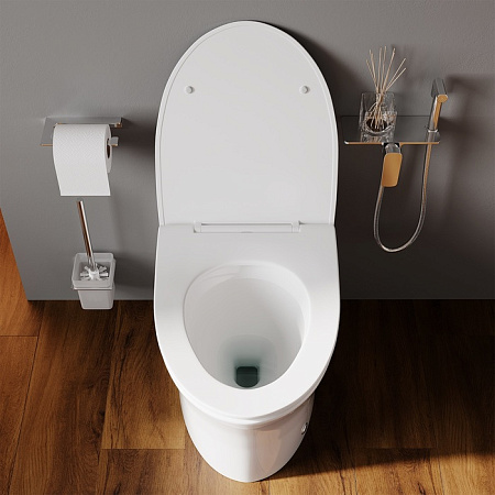 Унитаз приставной IDDIS Pulse PULIDSEi26 с функцией импульсного смыва, белый