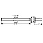 Держатель туалетной бумаги Hansgrohe Logis Universal 41717000 без крышки, хром - фото 2