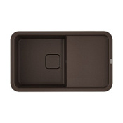 Кухонная мойка Omoikiri Tasogare 86-DC 86х51 тёмный шоколад