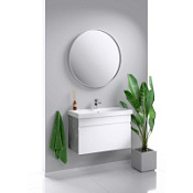 Мебель для ванной Aqwella Smart SRT0108BS 80 бетон светлый