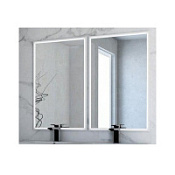 Зеркало Cezares Tiffany 45040 90*59 реверсивное, bianco opaco Зеркало Cezares Tiffany 45040 90*59 реверсивное, bianco opaco