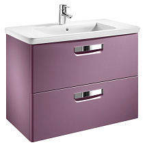 Тумба с раковиной Roca Gap ZRU9302742 60 см, фиолетовая Тумба с раковиной Roca Gap ZRU9302742 60 см, фиолетовая