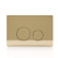 Кнопка смыва Ctesi Round BK0202128 золото