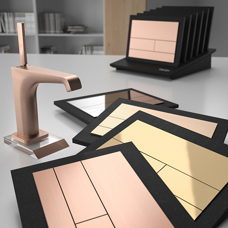 Кнопка смыва Tece Square II 9240839 глянец, позолоченный