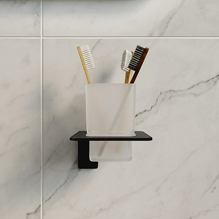 Держатель для стаканов IDDIS Slide SLIBSG1i45 черный