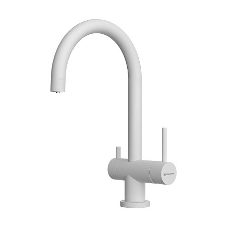 Смеситель Omoikiri Yamada-P-WH 4974227 для кухонной мойки, белый