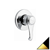 Смеситель Emmevi Tiffany 6009NO для душа, черный/золото Смеситель Emmevi Tiffany 6009NO для душа, черный/золото