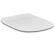 Крышка-сиденье тонкое для унитаза Ideal Standard Tesi T3527V1 микролифт, белый матовый