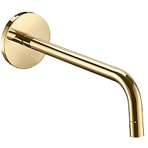 Излив Paffoni Light ZBOC045HG для ванны с душем, золото медовое